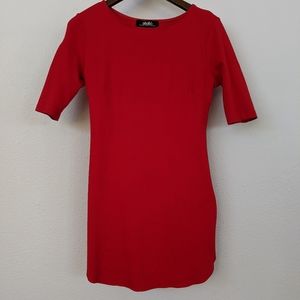 Lulu's Red Round the Curves Bodycon Dress
